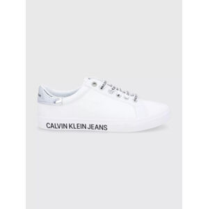 Calvin Klein dámské bílé tenisky - 40 (YAF)